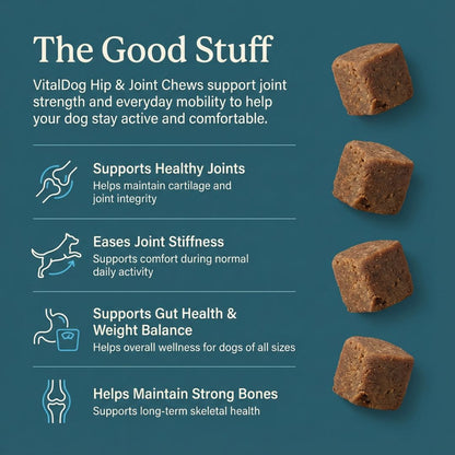 Hip + Joint Chews Support for Dogs (100 counts)